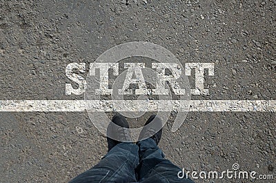Start business concept Stock Photo