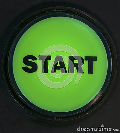 START button Stock Photo