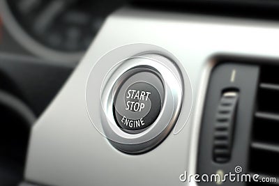 Start Button Stock Photo