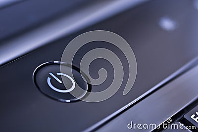 Start button Stock Photo