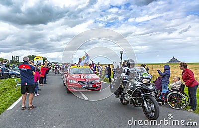 The Start of Tour de France 2016 Editorial Stock Photo