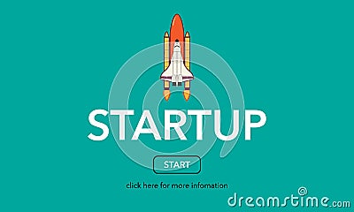 Start up business Web Concept. Stock Photo