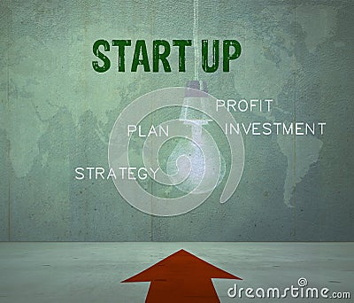 Start-up concept Stock Photo