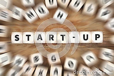 Start-up startup start up launch launching founding new company Stock Photo