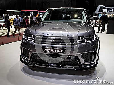 Startech`s Range Rover at Geneva 2019 Editorial Stock Photo