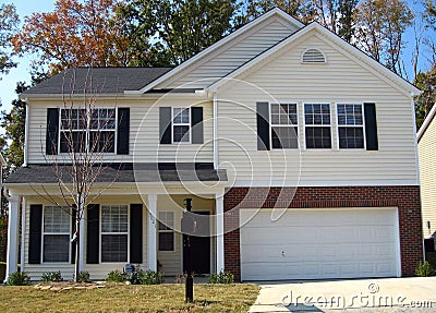 Starter home Stock Photo