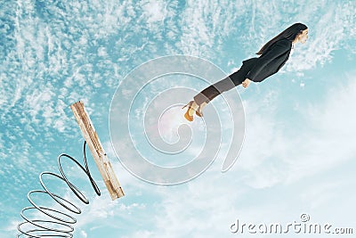 Startup and confidence concept Stock Photo