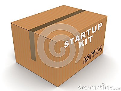 Startup kit Stock Photo