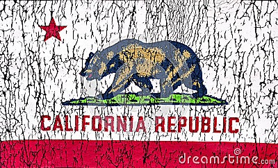 State of California Flag Stock Photo