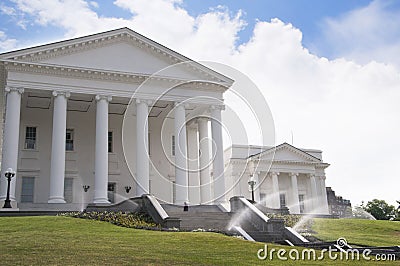 The State Capital Building in Richmond Virgina Editorial Stock Photo