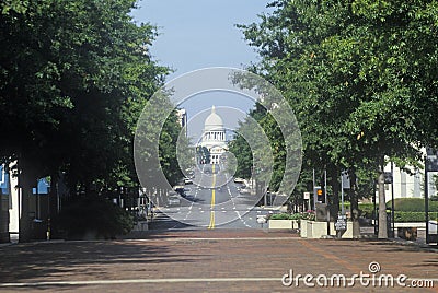 State Capitol of Arkansas, Stock Photo