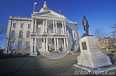 State Capitol of New Hampshire, Stock Photo