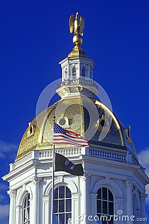 State Capitol of New Hampshire, Stock Photo