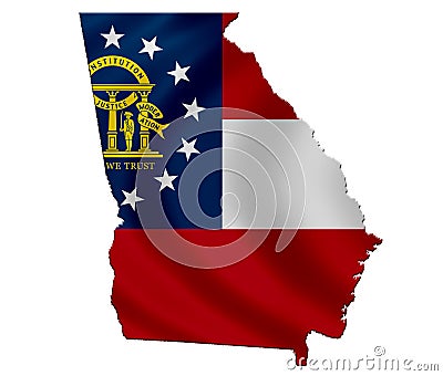 State of Georgia Stock Photo