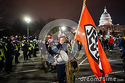 US Capitol Insurrection on January 6th 2021 Editorial Stock Photo