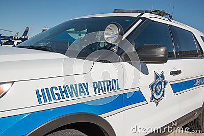 State Highway Police Patrol Vehicle Editorial Stock Photo