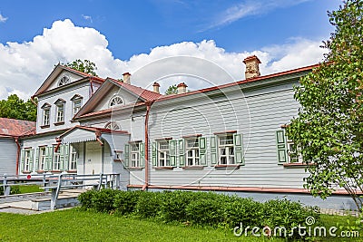 State historical, art and literary museum. Abramtsevo, Russia Editorial Stock Photo