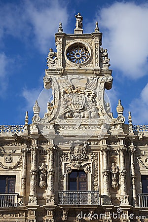 State-owned hotel of San Marcos Stock Photo