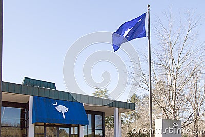 State Of South Carolina Welcome Center Editorial Stock Photo