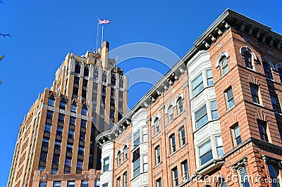 State Tower Building, Syracuse, New York, USA Stock Photo