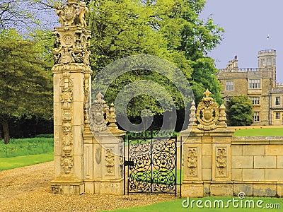 Stately home Stock Photo