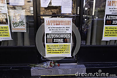 Mac`s Public House Pub in Staten Island, New York Editorial Stock Photo