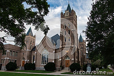 Broad Street United Methodist Church Editorial Stock Photo