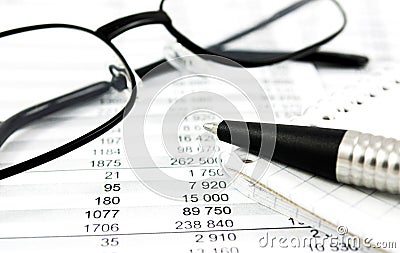 Statistics Stock Photo