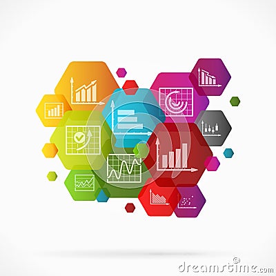 Statistics Cartoon Illustration