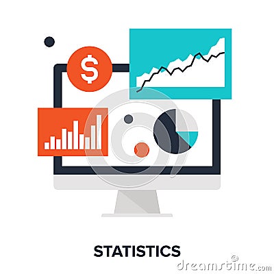 Statistics Vector Illustration