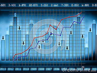 Stats Stock Photo