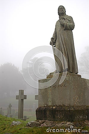 Statue of Andrew Melville, Scottish Reformer Stock Photo