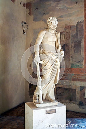 The Altemps Palace, National Roman Museum in Rome, Italy Editorial Stock Photo