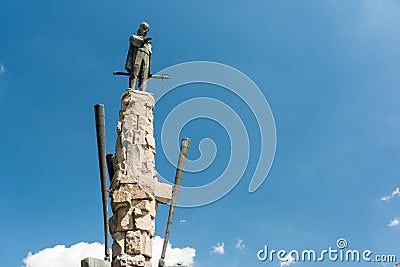 Statue Of Avram Iancu Stock Photo