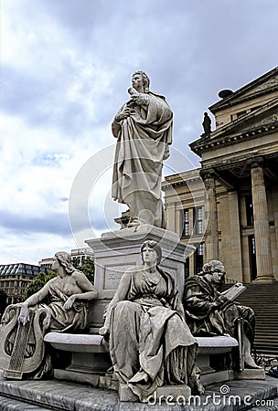 Statue- Berlin, Germany Stock Photo