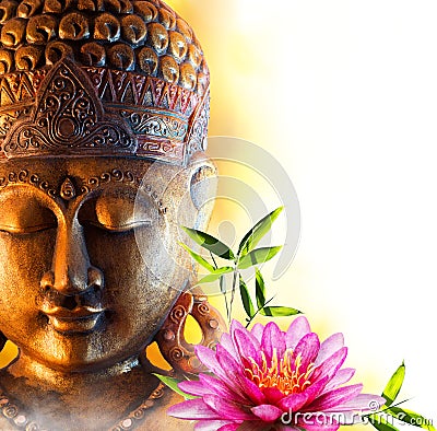 Statue buddha zen Stock Photo