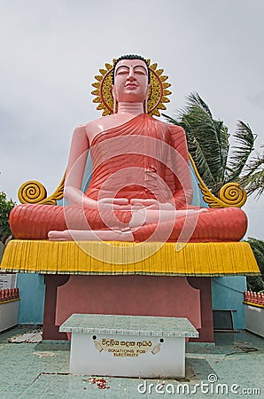 A statue of a budhha Stock Photo