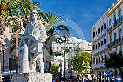 The statue dedicated to sailors Stock Photo