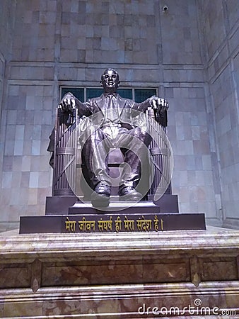 Statue of Dr. Bhimrao Ambedkar Editorial Stock Photo
