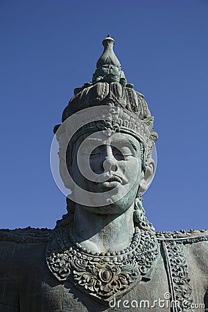 Statue at Garuda Wisnu Kencana Cultural Park Stock Photo