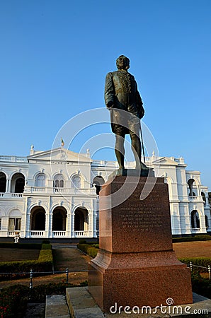 Statue Gregory National Museum Colombo Sri Lanka Editorial Stock Photo
