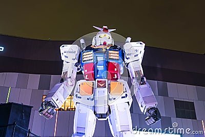 statue of gundum in front of Editorial Stock Photo