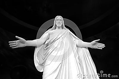 Statue of Jesus Christ Stock Photo