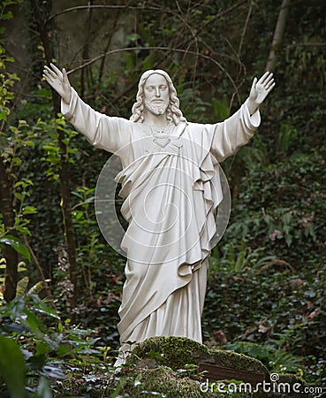 Statue of jesus christ Stock Photo