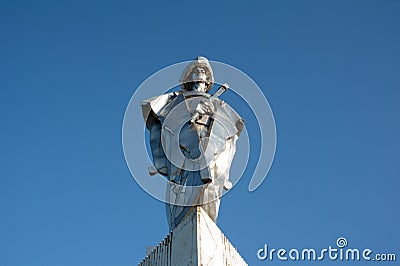 Statue of Juraj Janosik Stock Photo