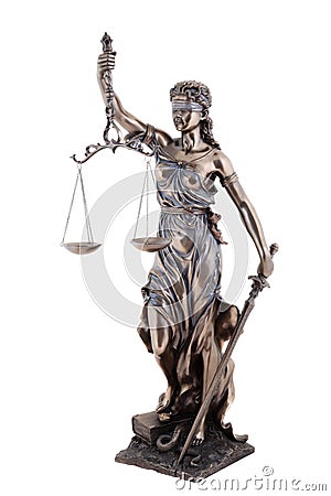 Statue of justice Stock Photo