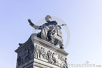 Statue of king Maximilian I Stock Photo