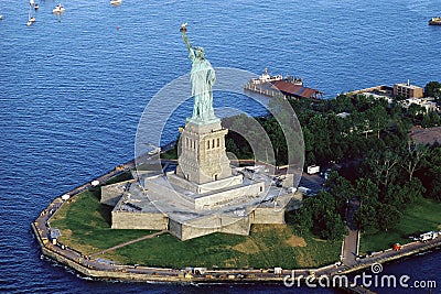 Statue of Liberty Editorial Stock Photo