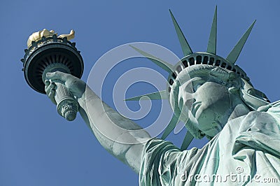 Statue of Liberty Stock Photo