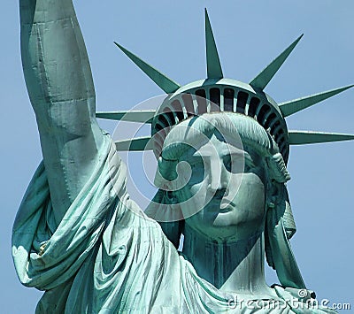 Statue of liberty Stock Photo